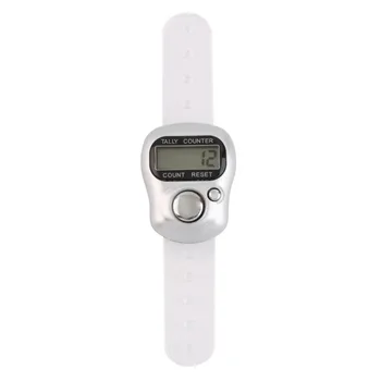 

Mini Digit LCD Electronic Digital Golf Finger Hand Held Tally Row Counter High Quality