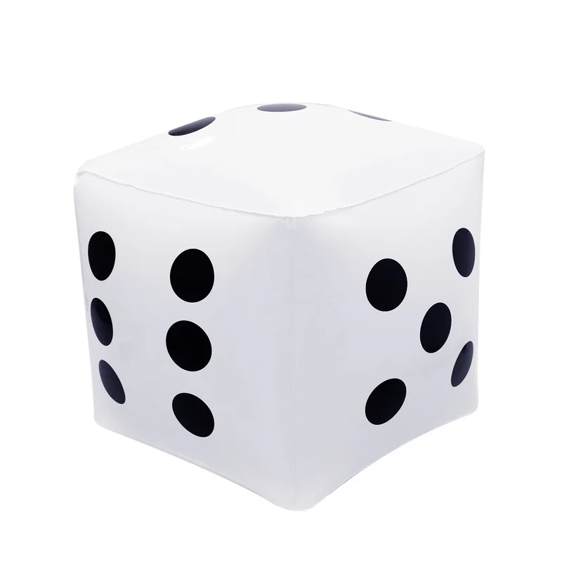 

Dice Educational Toys 30cm Child Toy Inflatable Dice Jumbo Large Inflatable Dice Dot Diagonal Giant Toy Party Wedding Decoration