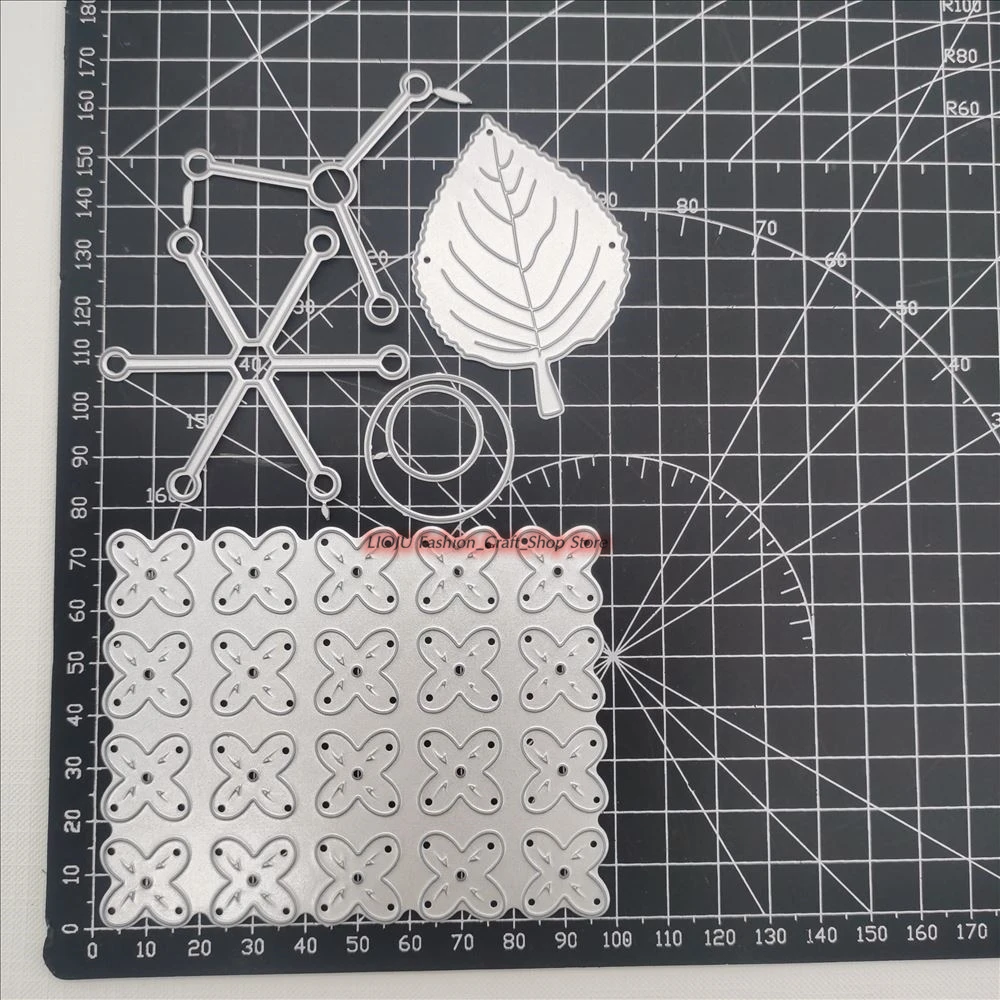 3D Hydrangea Flower Cutting Die - Metal Embossing Die For Card Making And Scrapbooking