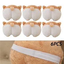 Новинка корги нижнее сиденье автомобиля подушка для шеи собаки ягодицы подголовник Подушка плюшевая