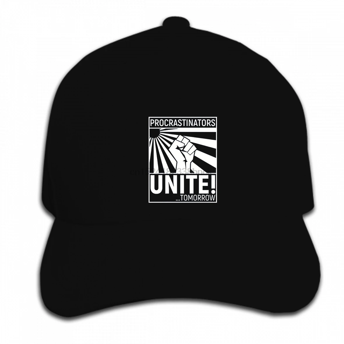

Print Custom Baseball Cap Hip Hop Procrastinators Unite Tomorrow Procrastination Men Homme Popular Style Man Hat Peaked cap