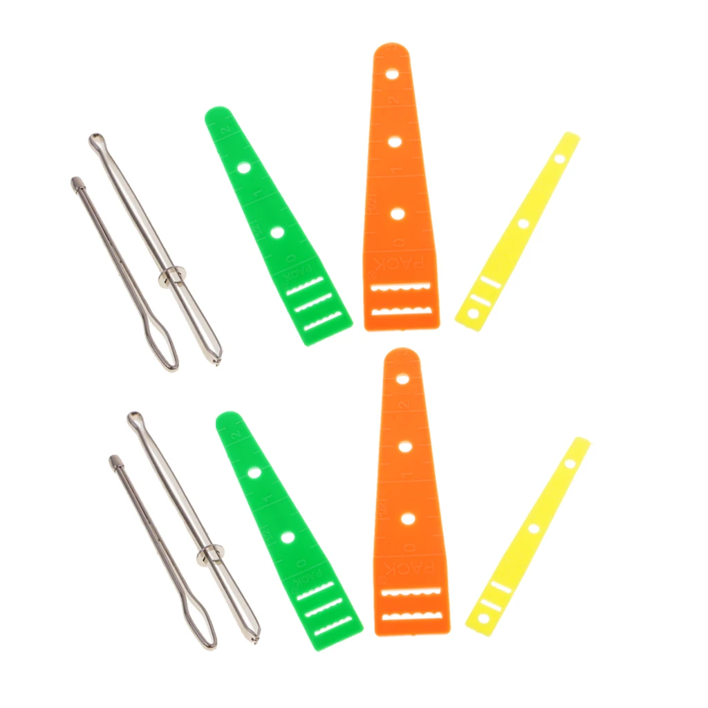10 Pieces Elastic Threader Adjustable Clip Elastic Cord Threader Guide Sewing Tools