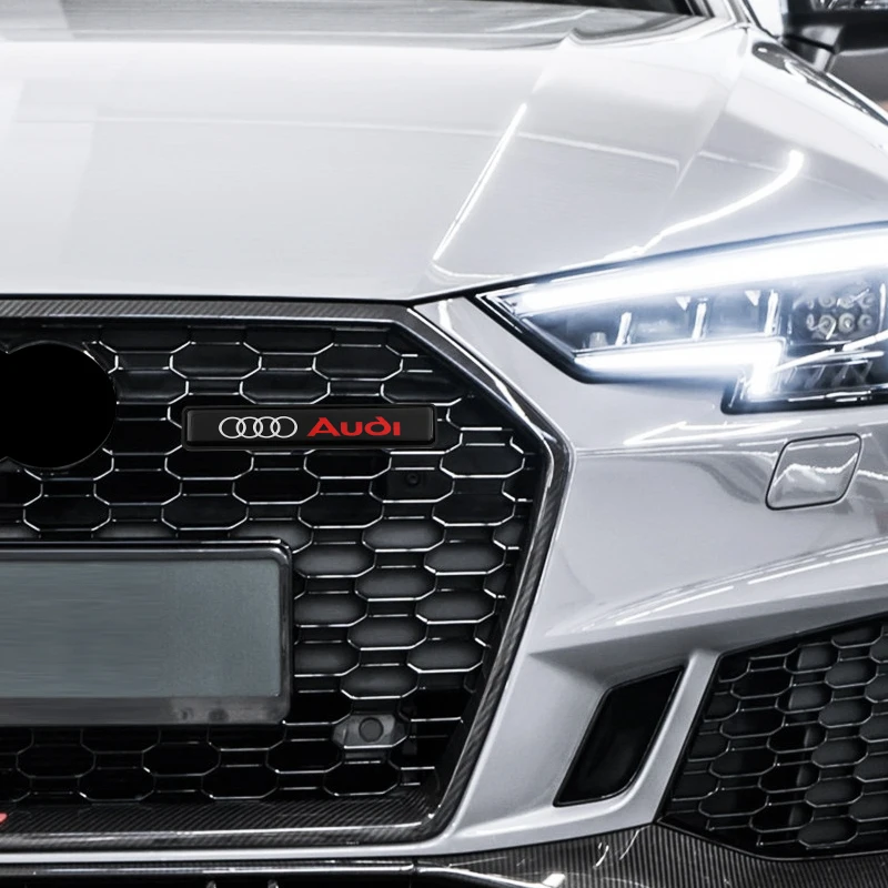 1 шт. для Audi a3 a4 a5 a6 a7 a8 Q3 Q4 Q5 Q6 Q7 b8 b6 автомобиль передний капот решетка эмблемы