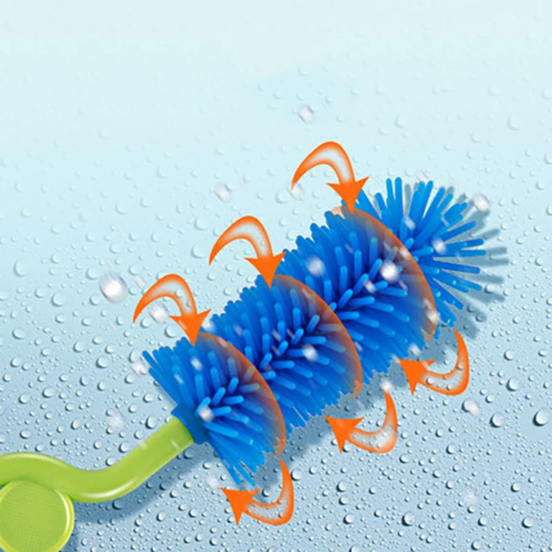 Bottlebrush Silicon Baby Milk Feeding Bottle Brush Nipple Kitchen Cleaner Cleaning Utensils home accessories | Дом и сад
