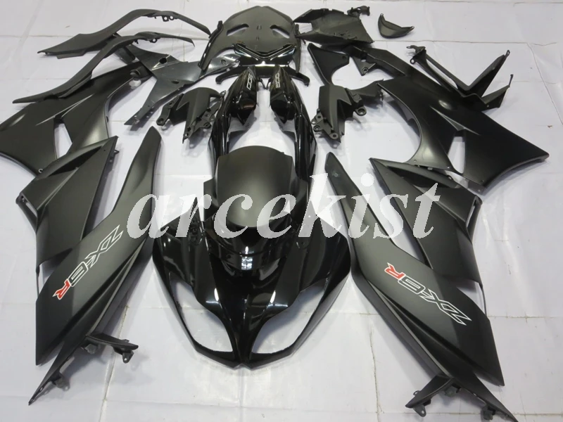 

Injection Mold New ABS Full Fairings kit Fit for Kawasaki Ninja ZX6R 2009 2010 2011 2012 ZX-6R 09 10 11 12 Body set Black matte
