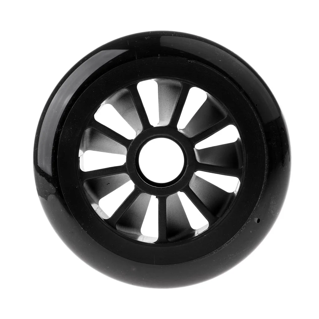 1 pcs Inline Roller Skate Wheel Replacement Skating Accessory Durable High Elastic Wear-resistant Sports Equipment 90/100/110mm