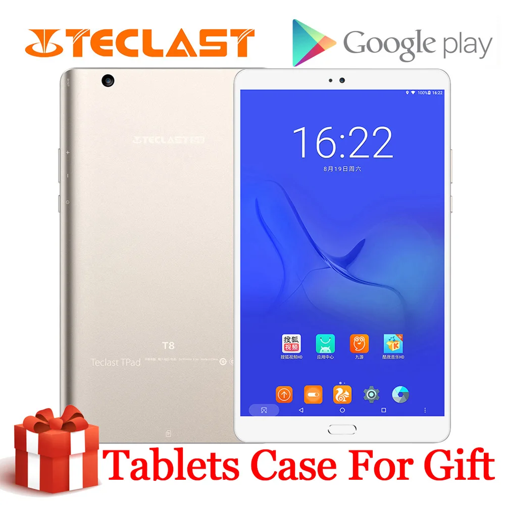 Teclast T8 планшетный ПК 2560x1600 Android 8 4 дюймов Планшеты ГБ ОЗУ 64 Гб ПЗУ нетбук