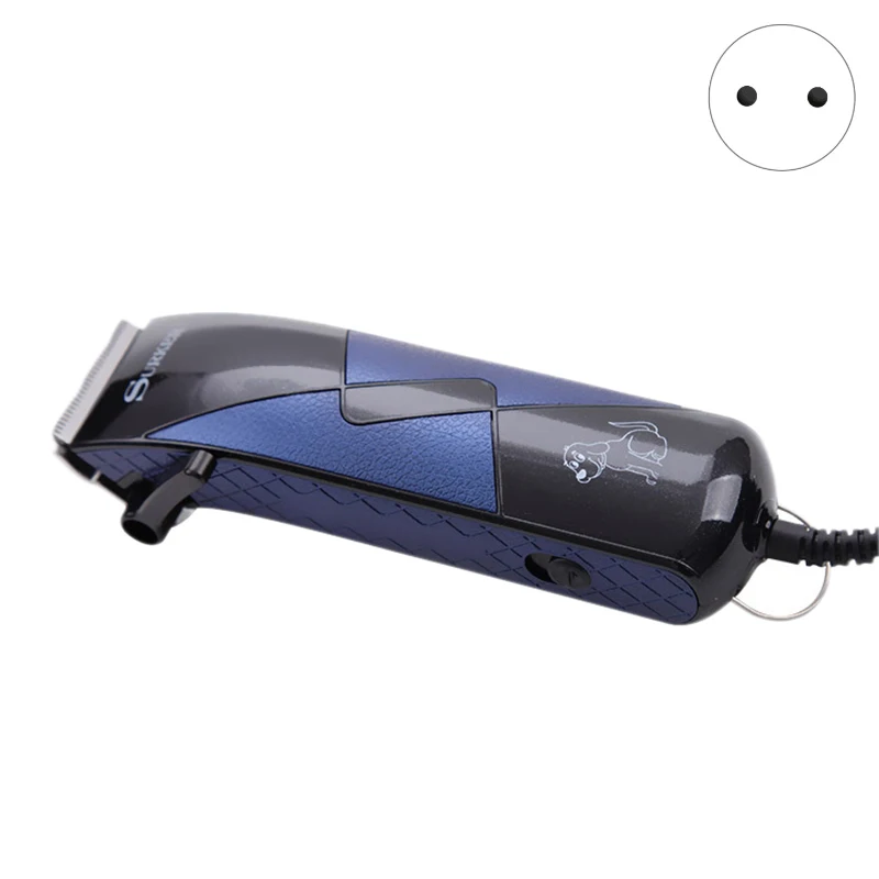 SURKER SK-711, электрический триммер для волос для домашних животных, для собак, крупного рогатого скота, кроликов, бритва, 10 Вт, машинка для стрижки домашних животных, европейская вилка
