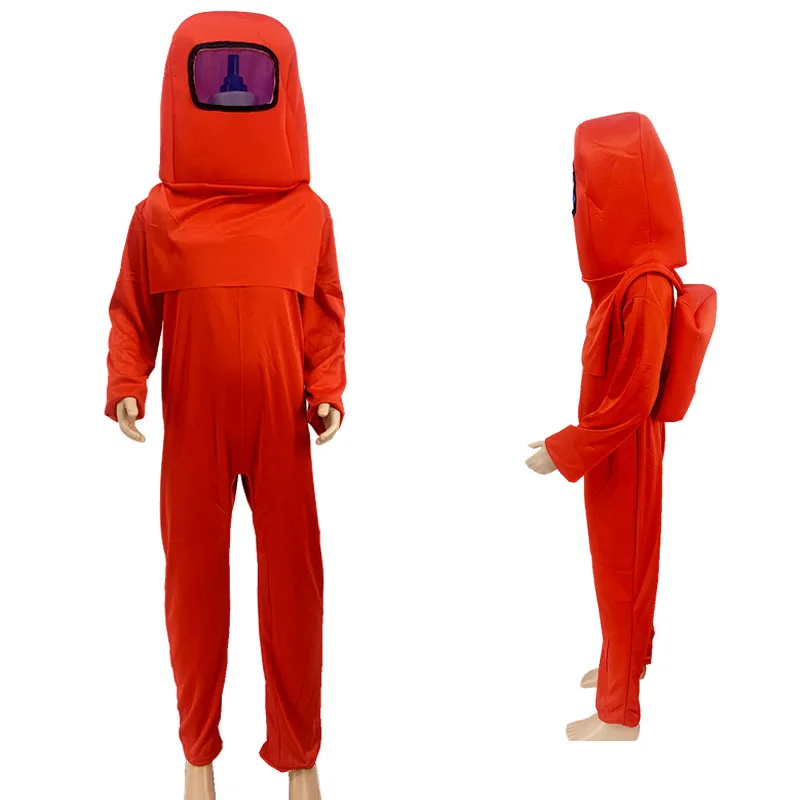Game Among Us Kids Role Play Dress Up Cosplay Costume