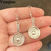 New fried food shaped fried egg earrings cute bread earrings gift creative earrings 2