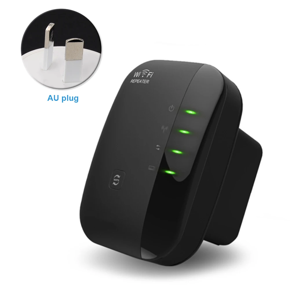 Office Internet Amplifier Mini High Speed Plug Reliable Signal Booster Range Extender Wireless WIFI Repeater Ethernet Port Home - Цвет: Plug AU