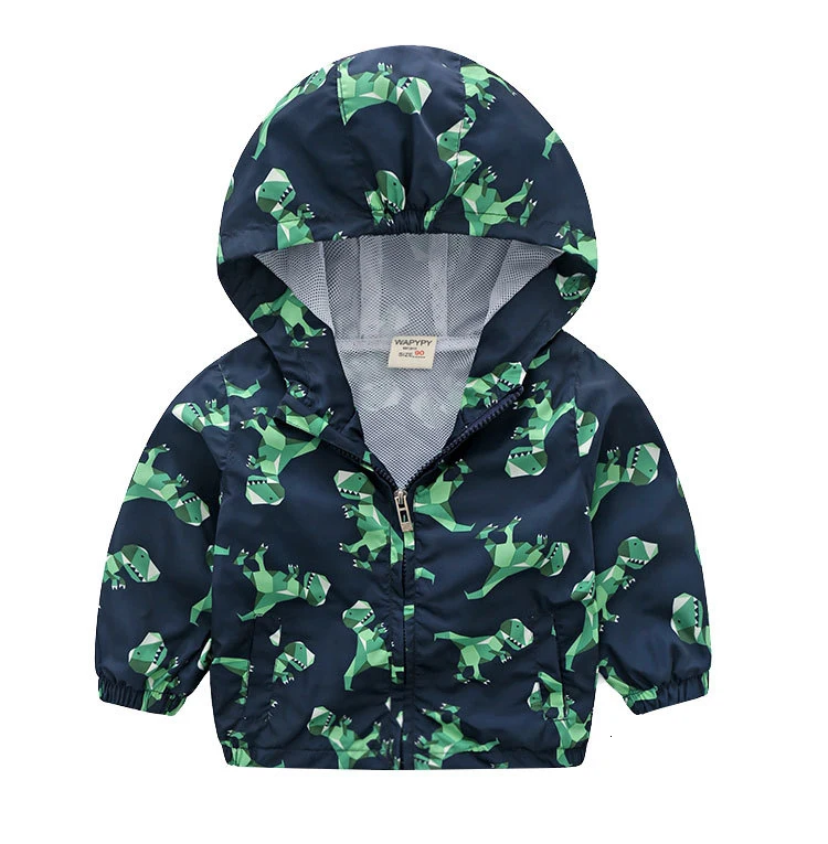 Children's Clothing Jacket Spring and Autumn New Boys and Girls Graffiti Jacket Baby Windproof Clothes