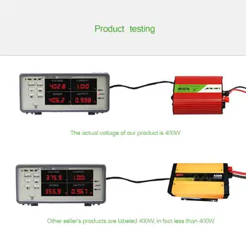 

Hot DC 12V to AC 110V Car Power Inverter Converter Modified Sine Wave Power with Dual USB Output Car Charger Adapter 300W 400W