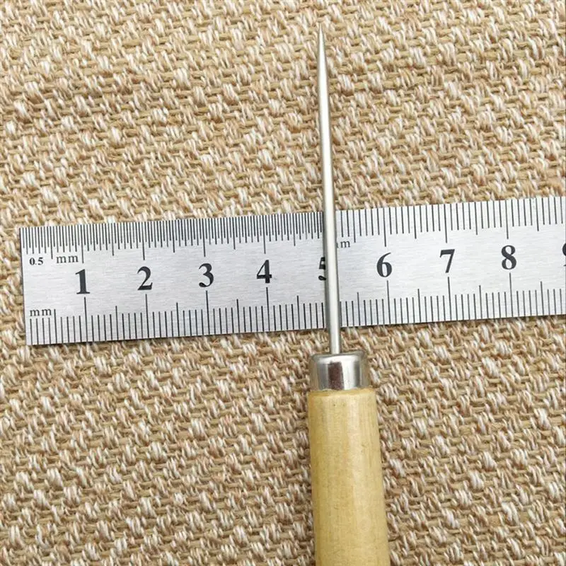50 шт. деревянная ручка для шитья шило DIY ручной инструмент DIY средство для шитья аксессуар высокое качество инструмент для шитья Шило
