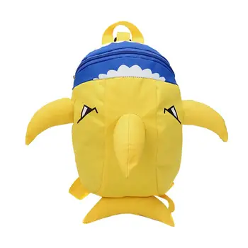 

Girls Boys Kids Cartoon Animal Shape Backpack Toddler School Bag Cute Fish Cartoon Children Baby School Pack Travel Pack /E