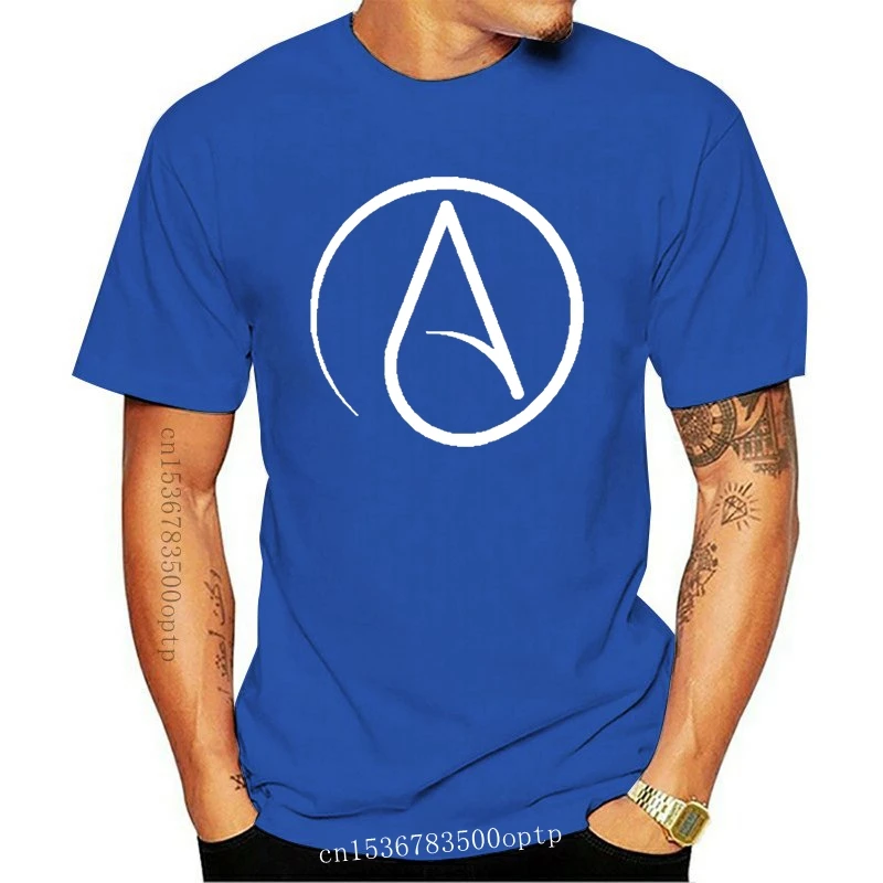 Футболка Atheist tee symbol Humanism Atheism | Мужская одежда