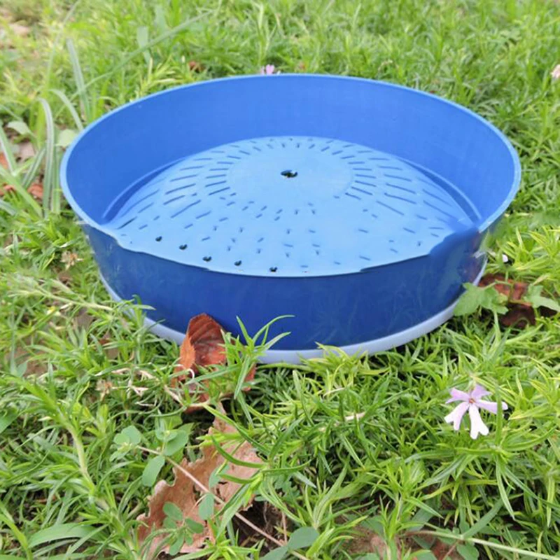 1Pc Blue Pigeon Eggs Nest Birds Plastic Dehumidification Basin Supply Breeding Bowl Pet Accessories