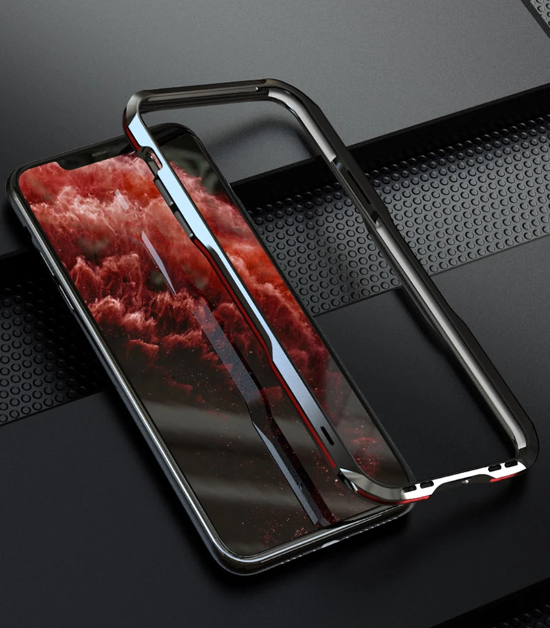 Металлический алюминиевый сплав рамка чехол для iPhone 11 Pro Max X XS чехол для Max XR сверхпрочный защитный чехол для iPhone 7 8 Plus Capa Funda