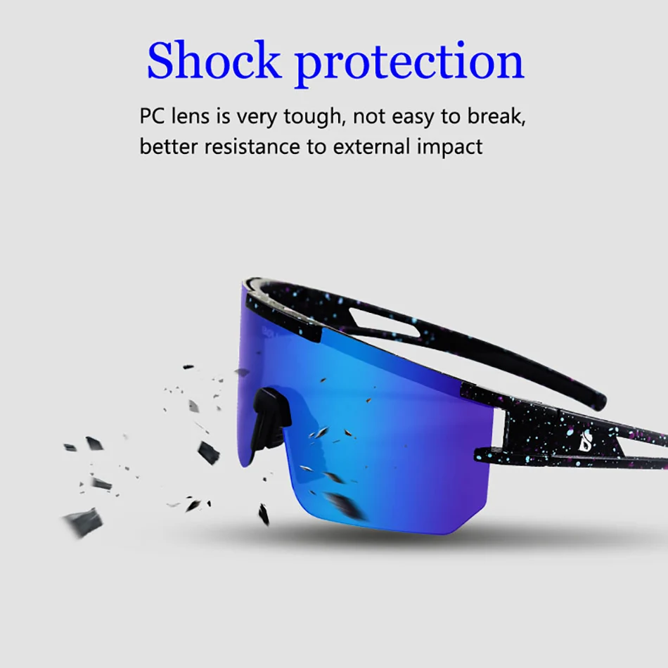 2021 Newest Cycling Glasses Sunglasses Motocross For Men Women Sport Safety Glasses Motorcycle Driving MTB ATV Bike 