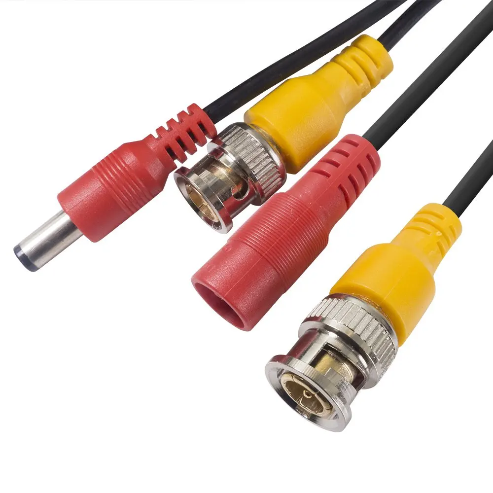 BNC видео Мощность 18,3/30 м CCTV DVR камера рекордер система видео кабель DC мощность безопасности наблюдения BNC кабель