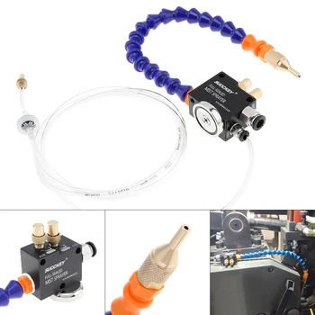 

30cm Mist Coolant Lubrication Spray System with Adsorbable Magnetic Base and Fully Sealed Plastic Tube for CNC Lathe