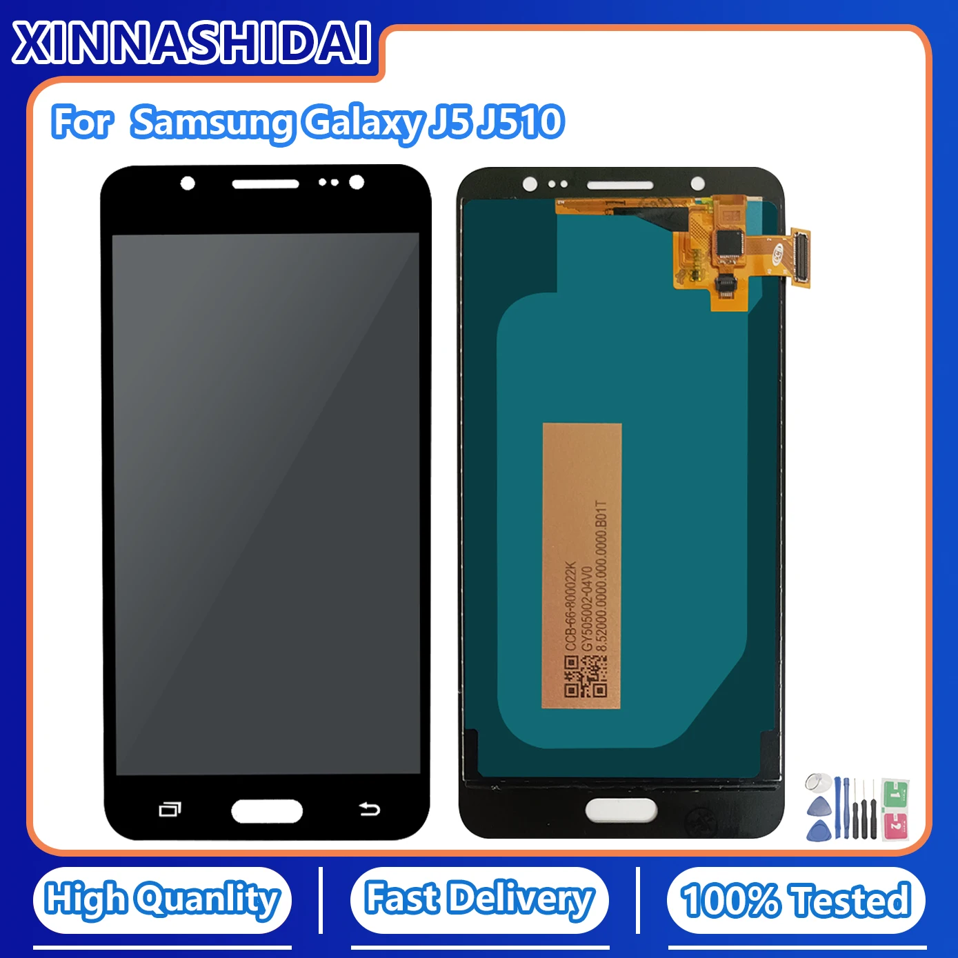 ЖК-дисплей 5 2 дюйма для J510 сенсорный экран Samsung Galaxy J5 2016 J510FN J510F J510G J510Y бесплатные