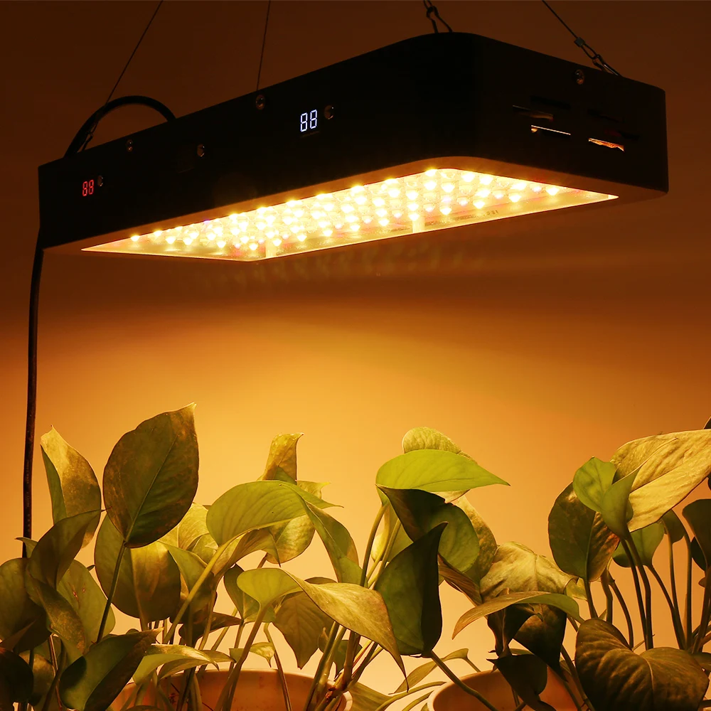 2019Newest 1200W LED Grow Light Full Spectrum dual chip timing Color Control Plant Lamp for indoor vegs flowers tent greenhouse