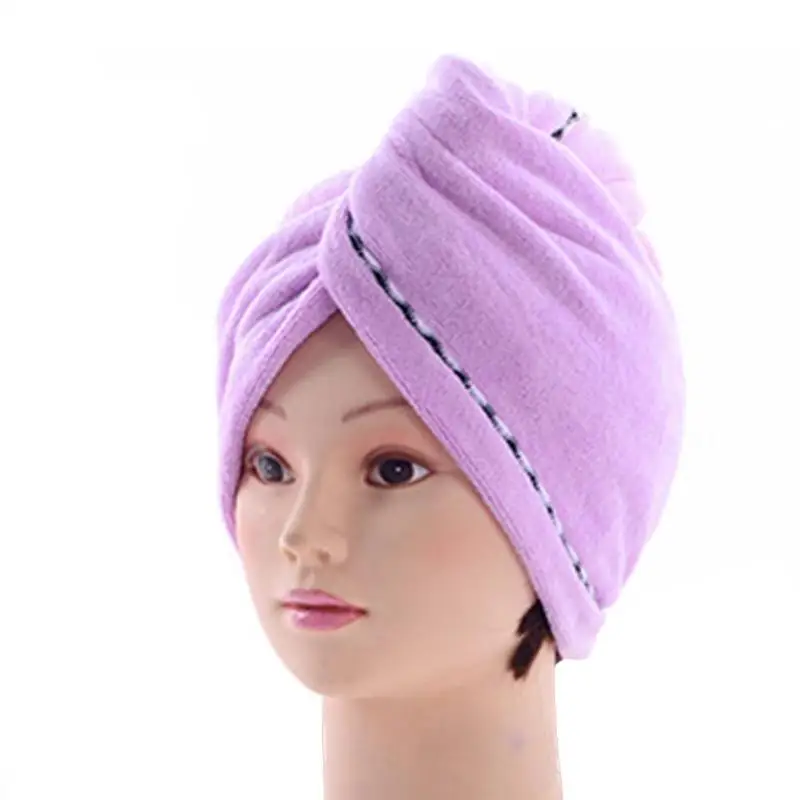 Шапка для волос быстрая сушка микрофибры полотенце головное обертывание Душ супер абсорбент Бытовые аксессуары для защиты волос салонное обертывание волос
