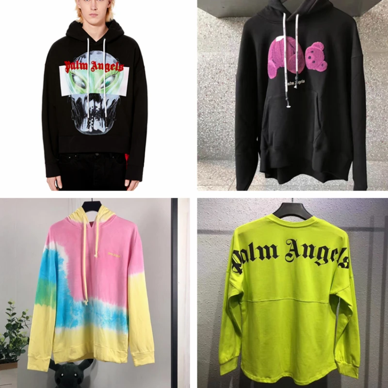 

Palm Angels Hondies Men Women Oversize Casual Stranger Things SweatshirtStreetwear Palm Angels Pullover Xxxtentacion Hoodies