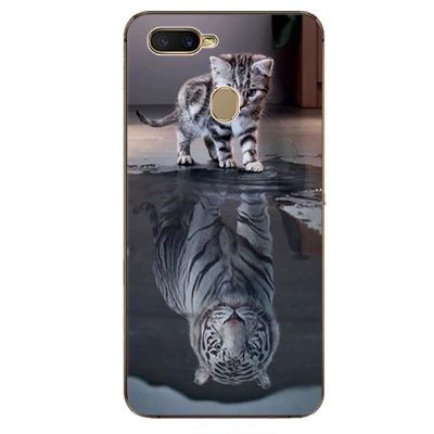 Для OPPO A5S CPH1909 A 5s чехол 6," Роскошный чехол из ТПУ и силикона Чехлы для OPPO AX5S задняя крышка для OPPOA5S Funda Coque - Цвет: 20