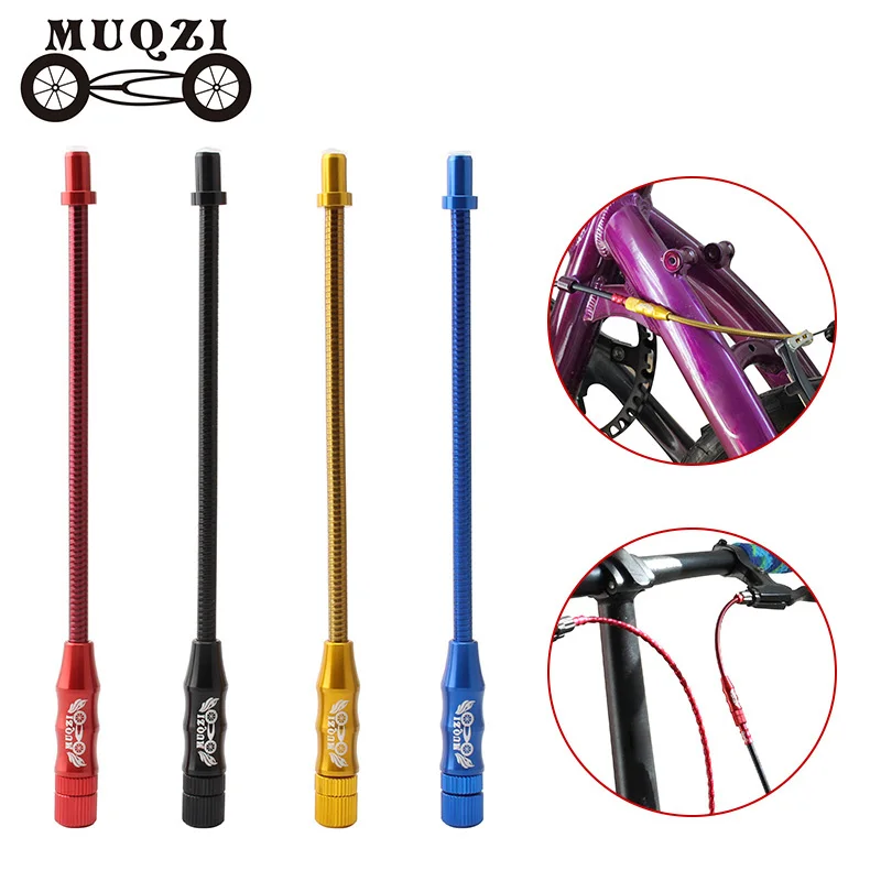 MUQZI Adjustable Spring V Brake Noodles MTB Road Fold Bike V Brake Can Extend Cable Guide Bend Tube Pipe afbeelding