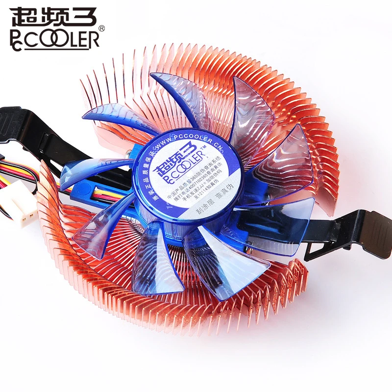 

Pccooler Pure copper CPU radiator fan Cooling fan for AMD/775/1155/1150 Multi-platform compatible CPU silent fan