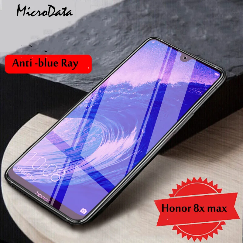 Защитное стекло для huawei Honor 8X Max 8C 8S 8A из закаленного стекла с защитой от синего и фиолетового цвета, светильник для Honor 9X Pro 8X Max