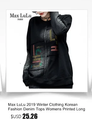 Max LuLu, зимняя модная Корейская одежда, женские панковские топы, женские полосатые футболки с высоким воротом, Повседневная Уличная одежда размера плюс, футболка