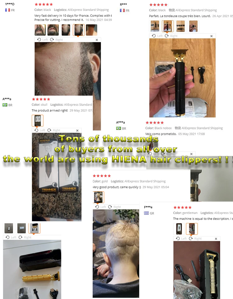 T9 USB Electric Hair Cutting Machine Rechargeable New Hair Clipper