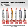 UV Solder Mask PCB BGA Paint Prevent Corrosive Arcing Welding Fluxes Oil Soldering Paste Flux Tool Photosensitive Inks Green Oil ► Photo 2/6