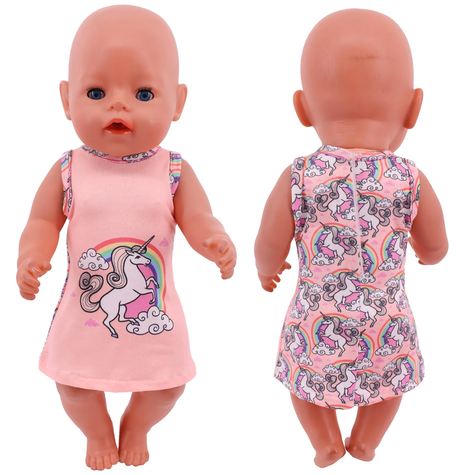 Handmade Reborn Clothes Accessories For Born Baby 43 Cm & 18 Inch American Doll Girl Toys & Our Generation