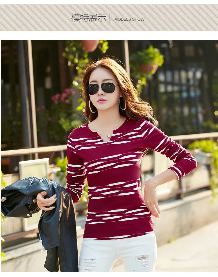 XL синяя футболка женская с длинным рукавом Футболка женская Camisetas Mujer полосатая женская рубашка Повседневная футболка