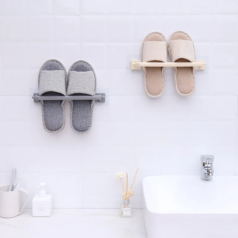 GUANYAO Viscose type plastic towel bar not damage the wall multi-purpose bathroom storage rack hand towel holder hanger