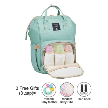 

High Quality Baby Diaper Bag Backpack Waterproof Mommy Backpack Travel Infant Nursing Bag Multifunctional Newborn Stroller Bag