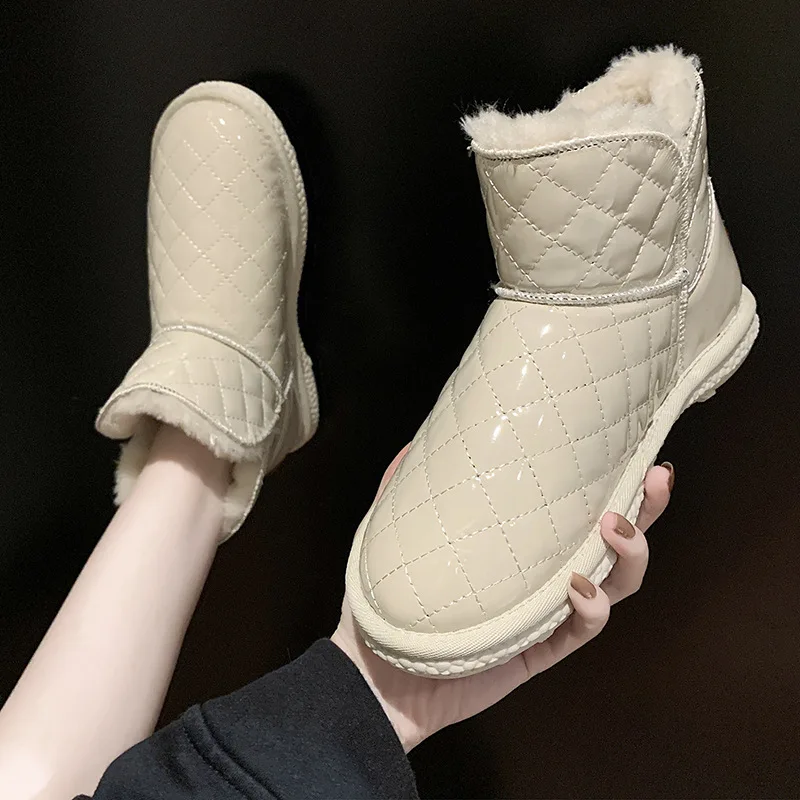 2021 Winter New Women's Snow Boots Women Ankle Boots Ladies