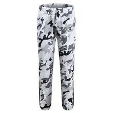 2020 New Summer Fishing Pants Men Big Size Men Long Pants Camouflage TrousersElasticity