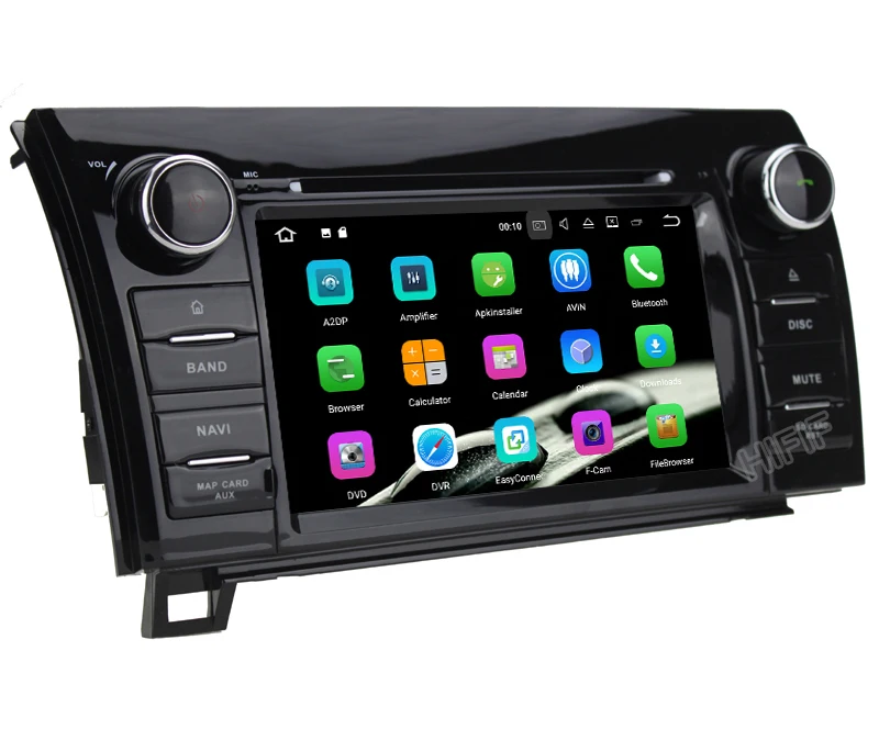 Top IPS 7 Inch 6 Core Android 9.0 4G RAM 64G ROM 2din car dvd GPS player For Toyota Tundra Sequoia Stereo Radio camera DVR RDS BT 11