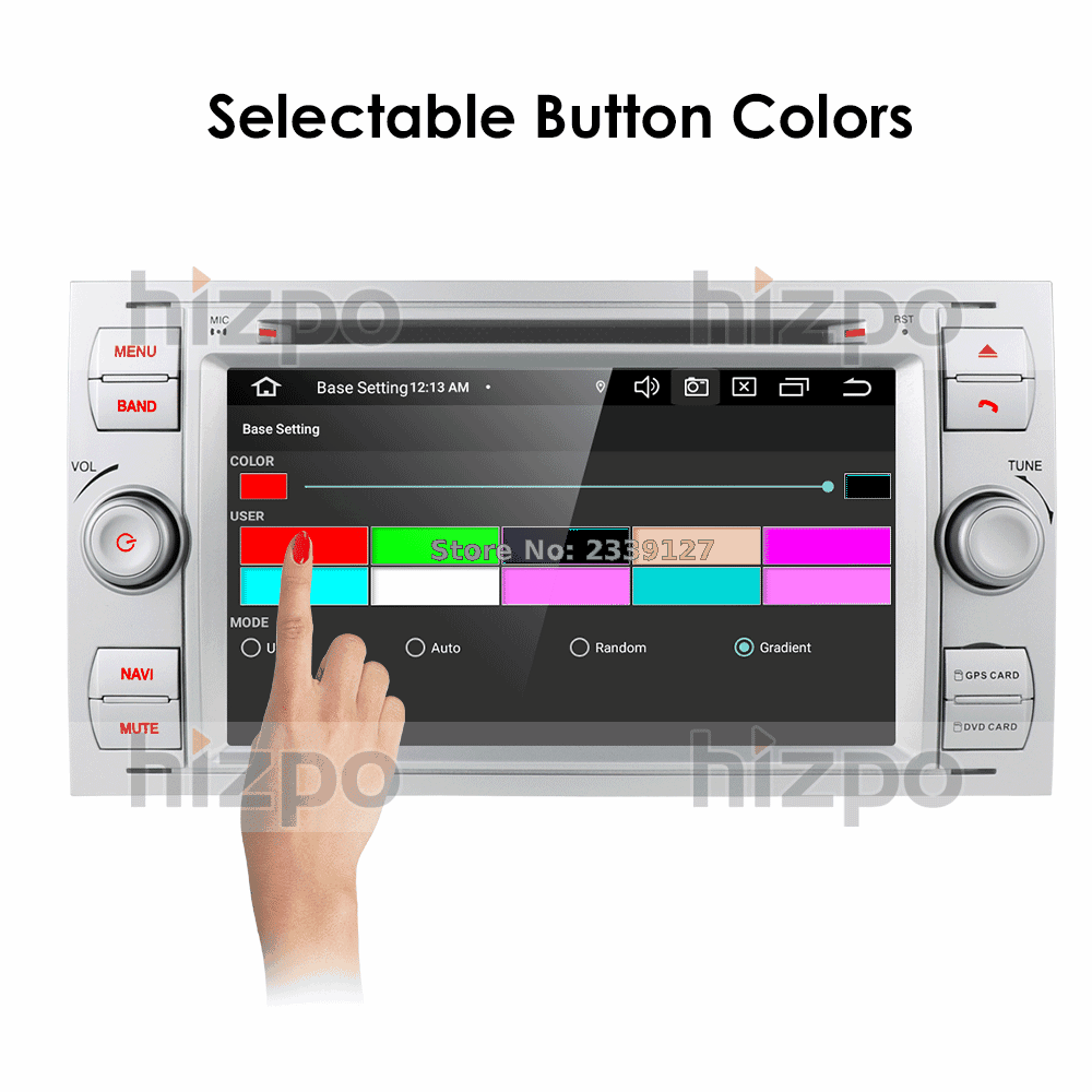 Автомобильный dvd-плеер Android 10 DAB+ 2din в тире для Ford Transit Focus подключение S-MAX Kuga Mondeo с OctaCore Wifi 4G gps Bluetooth