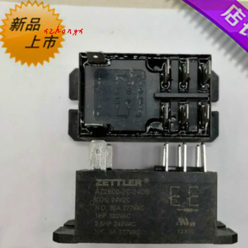 

Реле AZ2800-2C-24DE 8-контактный два открытия и два закрытия 24 В 30A 277 В точка