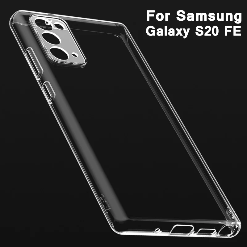 Чехол с полным покрытием для Samsung Galaxy S20 FE прозрачный мягкий чехол из ТПУ Plus Ultra Note