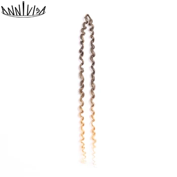 Short Marlybob Crochet Braids Hair Synthetic Ombre Braiding Hair Extensions Small Afro Kinky Curly Twist Braid Hair Annivia - Image 5