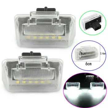 

2pcs Licence Number Plate Light For Ford Transit Tourneo Connect Pro Car 12V 3W 6000K