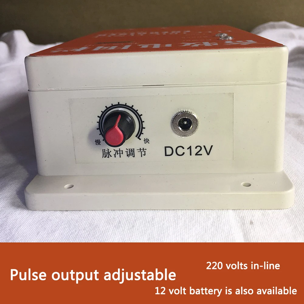 Solar Electric Fence Energizer Charger XSD-270A High Voltage Pulse Power Supply Controller Animal Poultry Farm Electric Fencing