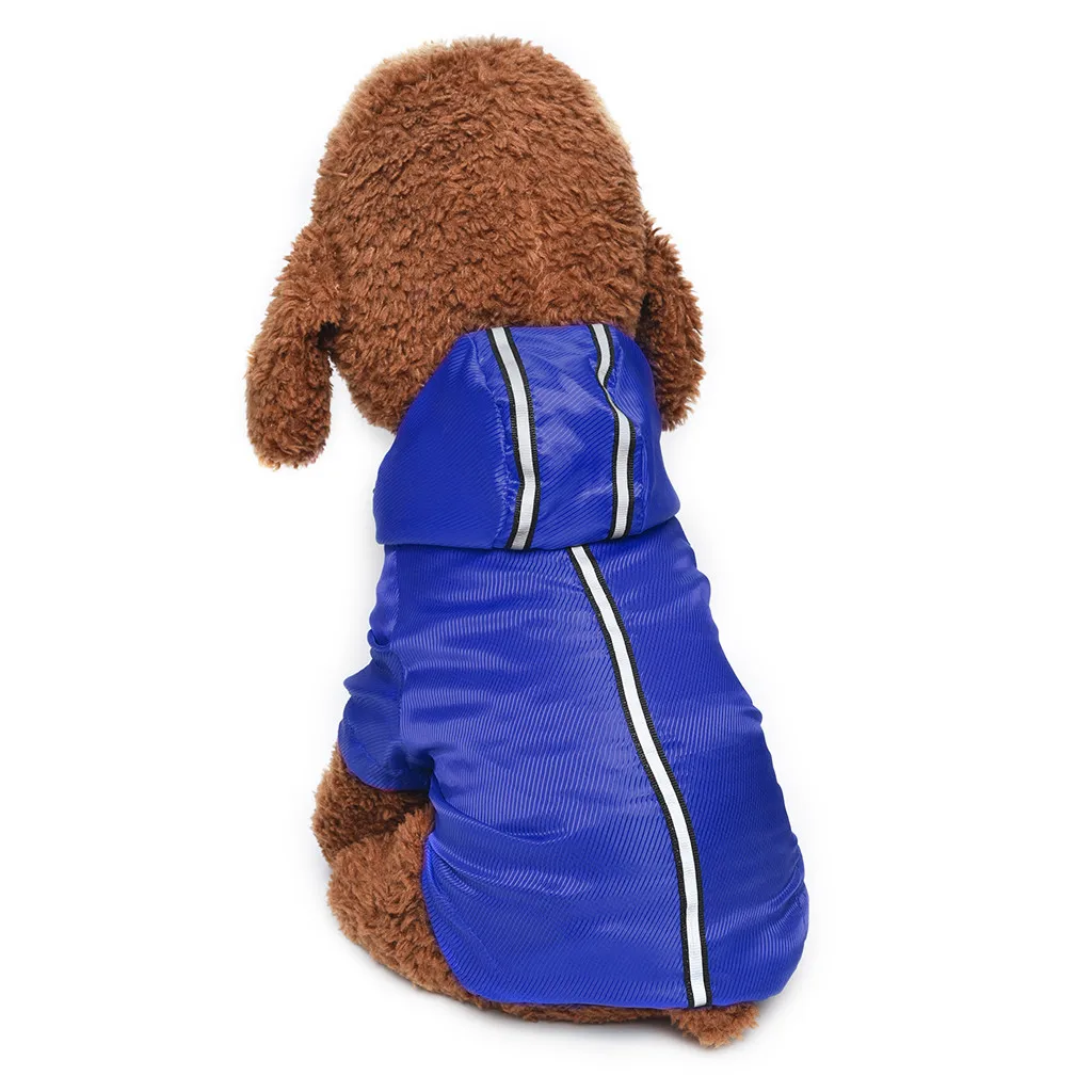 Pet Clothes Solid Color Hooded Coat For Small Dogs Sweatshirt Cat Soft Autumn Winter Warm Clothing Jacket Puppy Costume Supplies